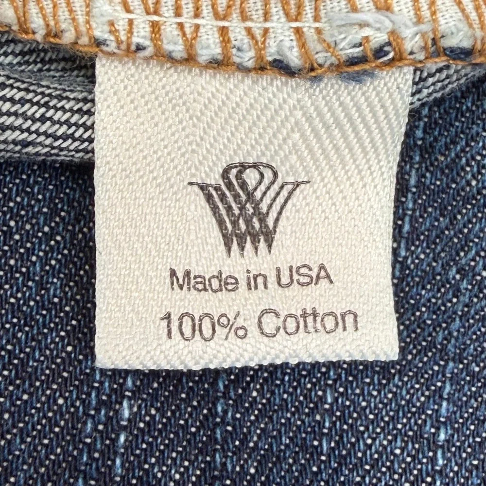 NWT Willis & Walker Temptation Jeans Mens 50x32 Dark Wash Big & Tall Deadstock